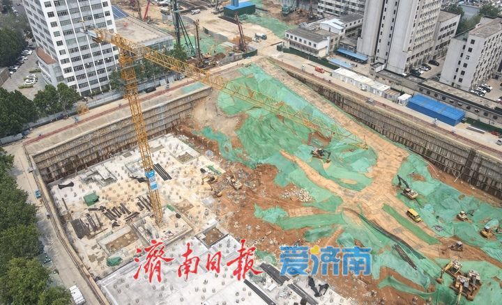 槐苑文化体育公园项目进入地下空间施工阶段