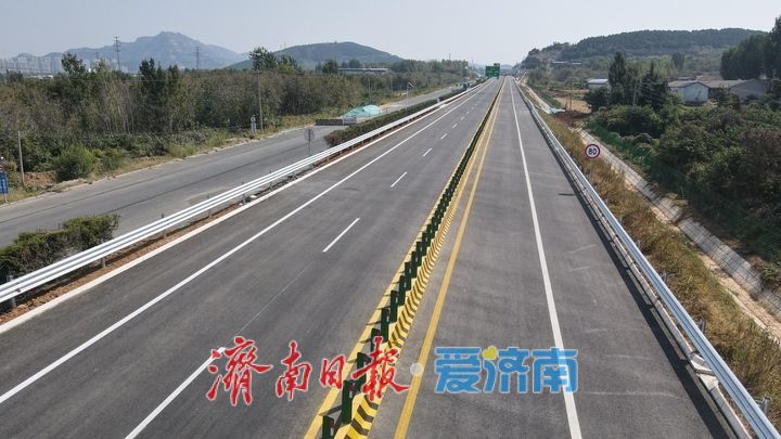 殷家林枢纽立交匝道升级改造，济南绕城高速改扩建项目取得阶段性成果