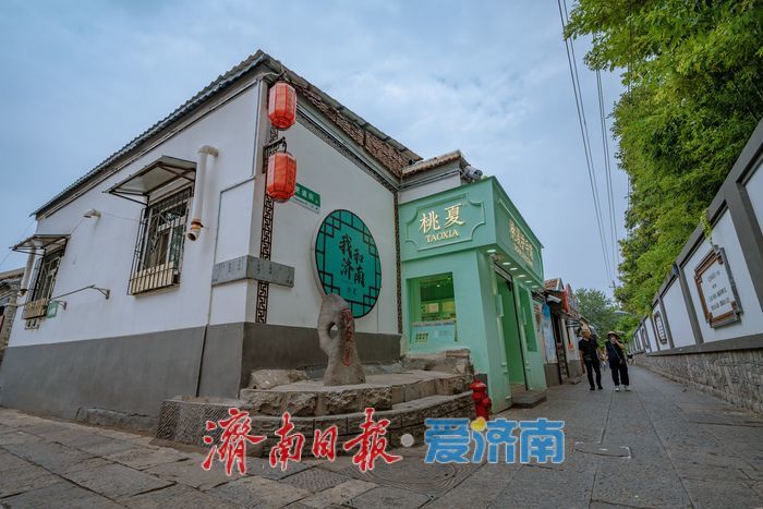 一年四季 泉在济南丨西更道街雕窗框画意，让济南更具泉韵