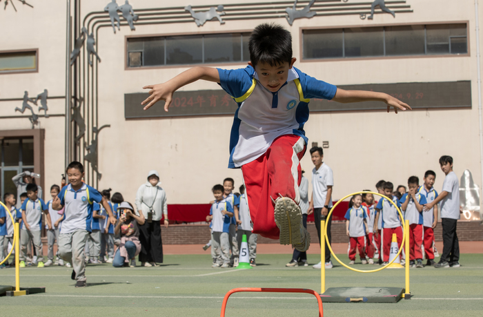 壮观！育秀小学3000多名学生的体育节正在上演