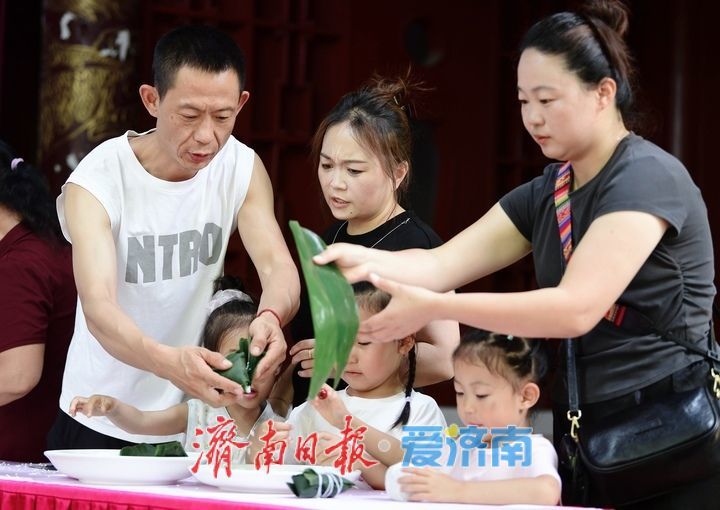民俗迎端午，趵突粽飘香