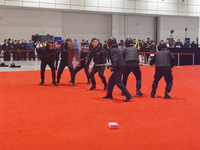济南举办保安技能大赛，校园应急处置大比武成亮点