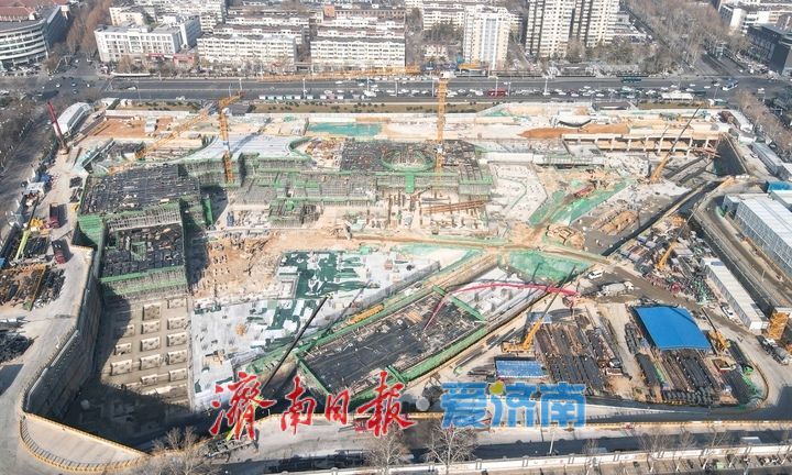 济南首个轨交地下TOD综合体项目立体商业空间亮相