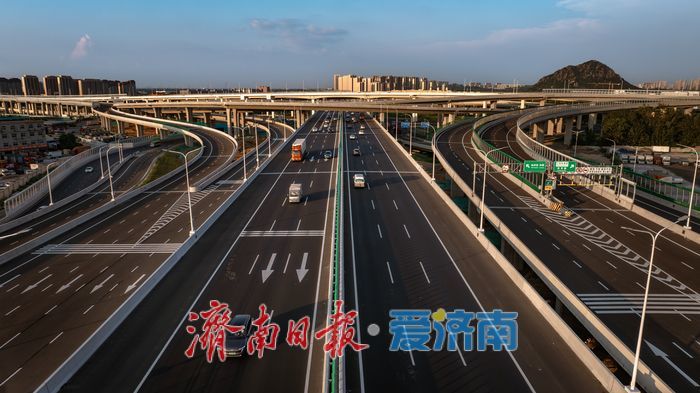 项目强省会｜济南零点立交，铸就城市交通新动脉