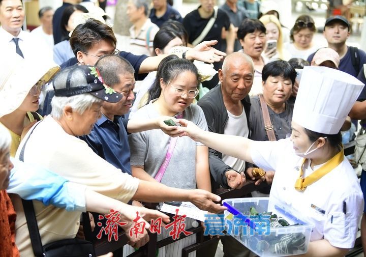民俗迎端午，趵突粽飘香