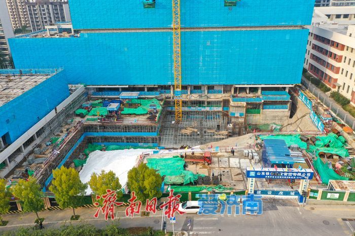 济南市社会福利院新院项目稳步推进 主体施工进展顺利