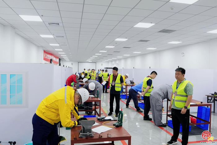 第二届全国住房城乡建设行业职业技能大赛山东省选拔赛在济南能源集团培训基地举行