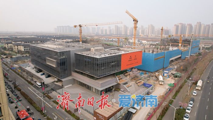 项目强省会｜西客站片区银泰百货项目提速推进 西部商业综合体初具规模