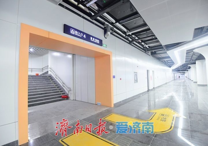 首设“自动步道”，轨交2号线连通济南火车站北广场地下通道即将投用