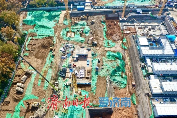 地下1层+地上15层！山东师范大学新学生公寓项目建设稳步推进