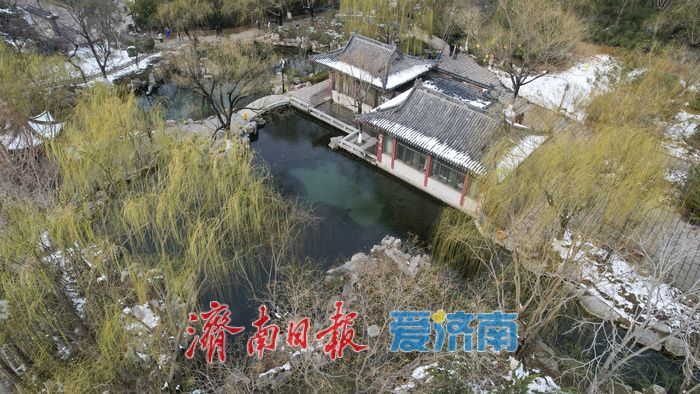 雪后五龙潭，一步一景皆诗意