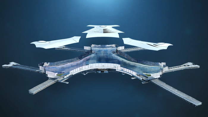 项目强省会｜突破关键节点！济南遥墙机场T2航站楼完成首吊