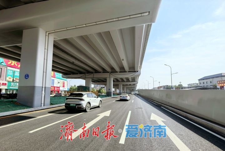 桥下空间全面恢复双向通行，工业北路快速路东延项目即将迎来通车