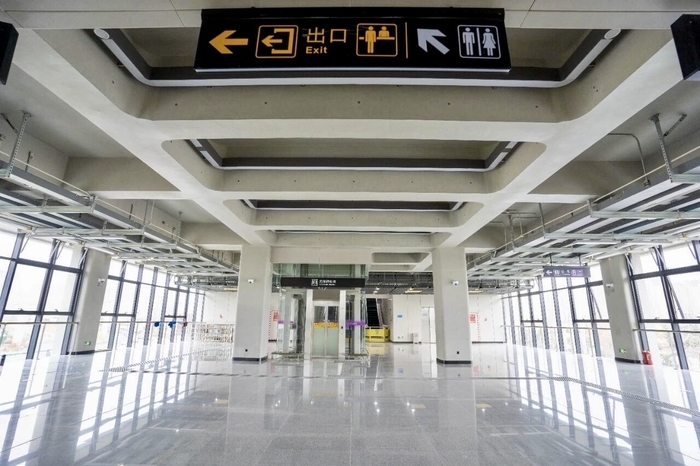 济南地铁4、8号线和6号线东段车站实景图又“上新”