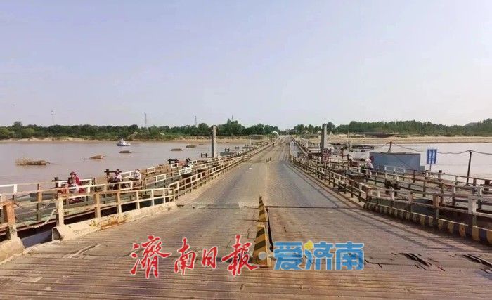 2025年黄河调水调沙结束，济南辖区内14座浮桥陆续通车