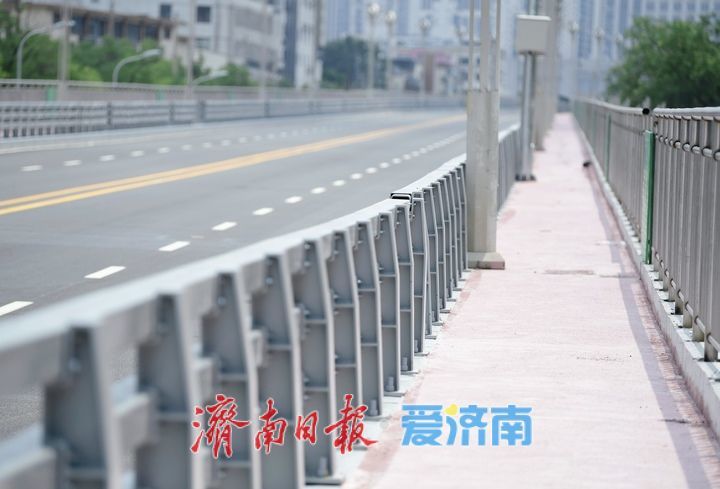 本周六零时通车！济南纬二路跨铁路天桥桥上路段改造完工