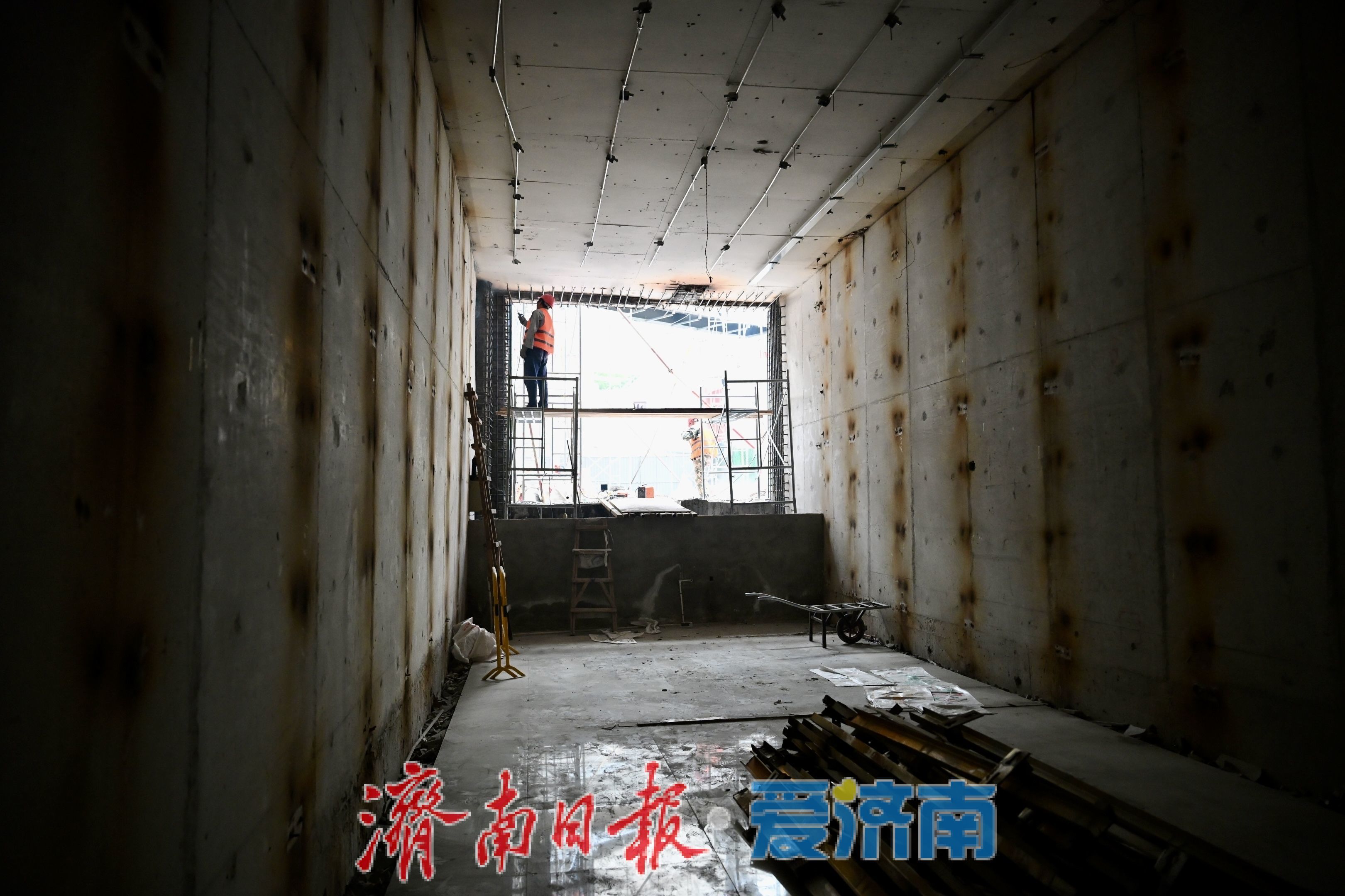 项目强省会｜无缝衔接在即：和谐广场与五里牌坊站连通通道预计六月建成