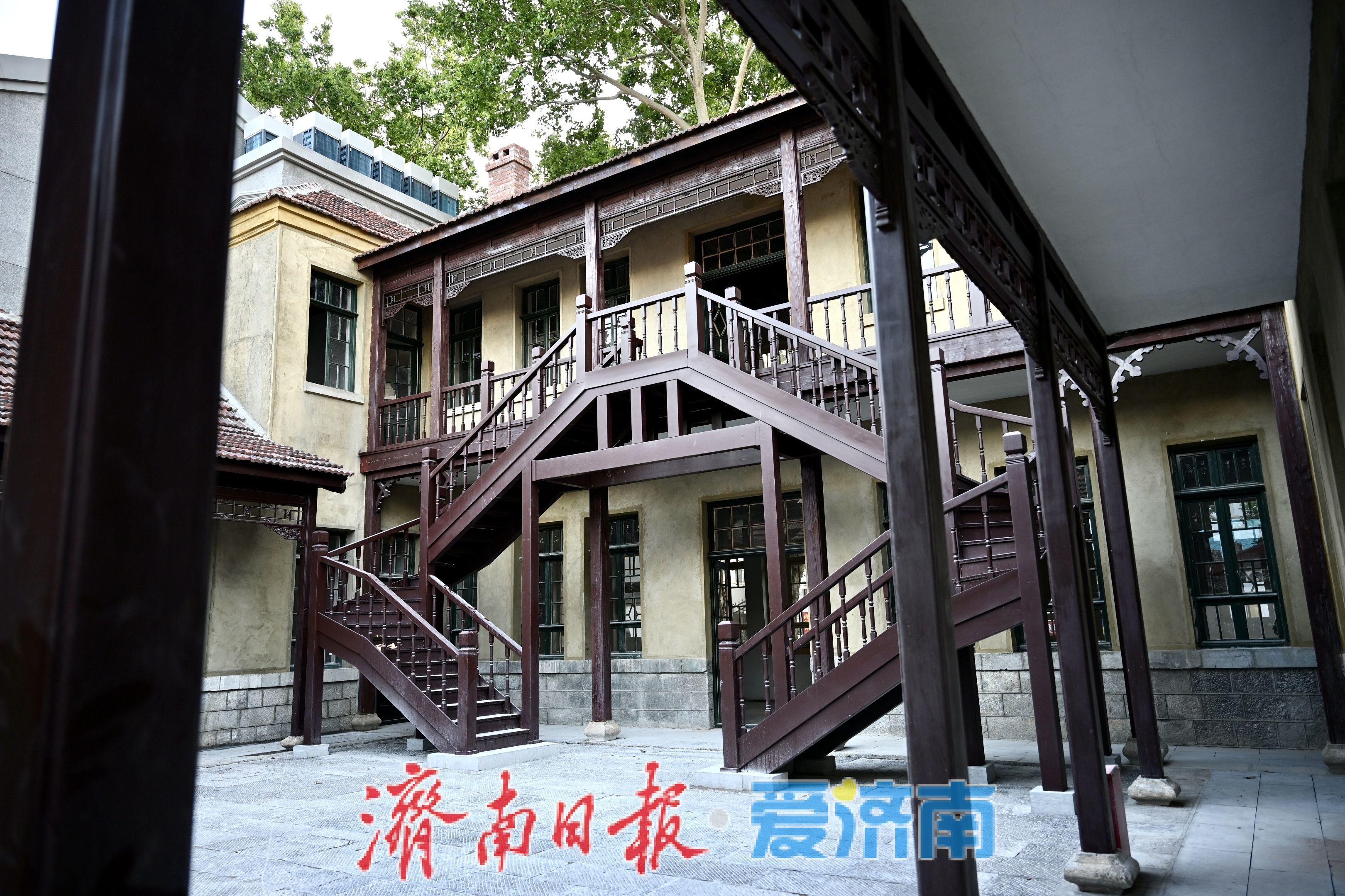 修旧如旧焕新生！老商埠广智里小洋楼修缮进入收尾阶段