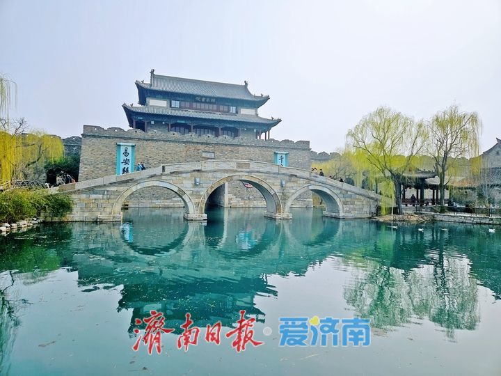 一年四季 泉在济南丨春日明水古城旖旎如画 泉韵文脉绘就江南画卷