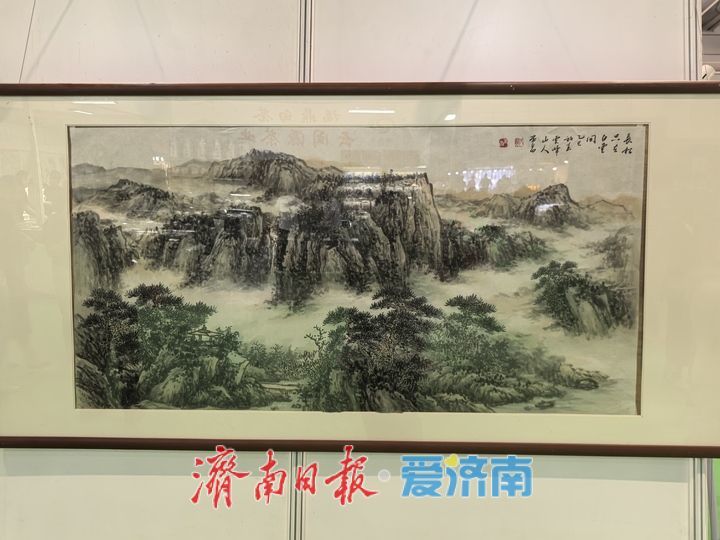 “山东籍中国当代书画八名家优秀作品展”亮相2025中国（济南）“泉・茶”国际文化艺术周