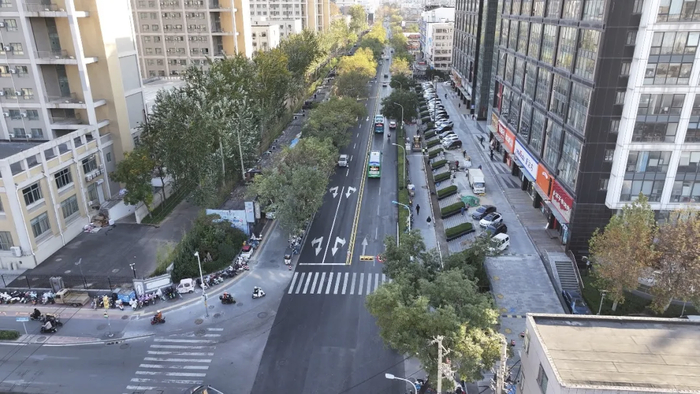 项目强省会｜济南山大路道路整修工程完工，市民出行环境更便捷