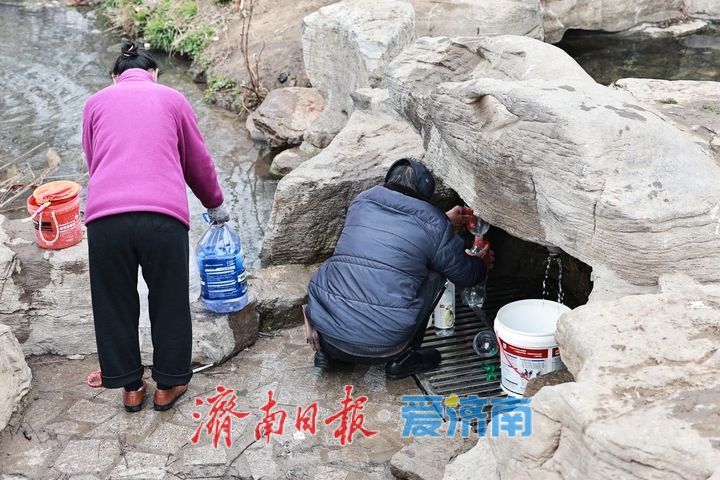 一瓢清泉润民心 济南漂泉取水点便民暖人心
