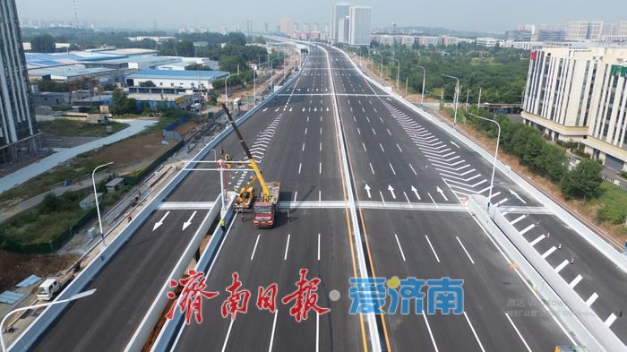攻坚正酣势如虹！济南工业北路快速路东延项目全速推进