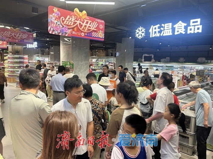 八涧堡银座超市盛大开业，开启便捷购物新体验