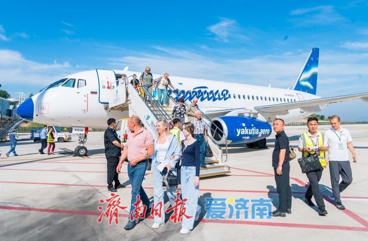 山东迎今年最大规模俄罗斯入境旅游团