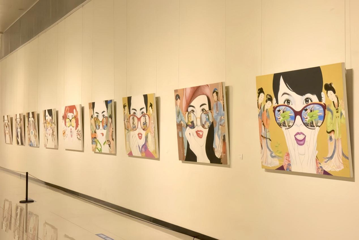 “何以‘经典’许德奇当代艺术展”亮相济图