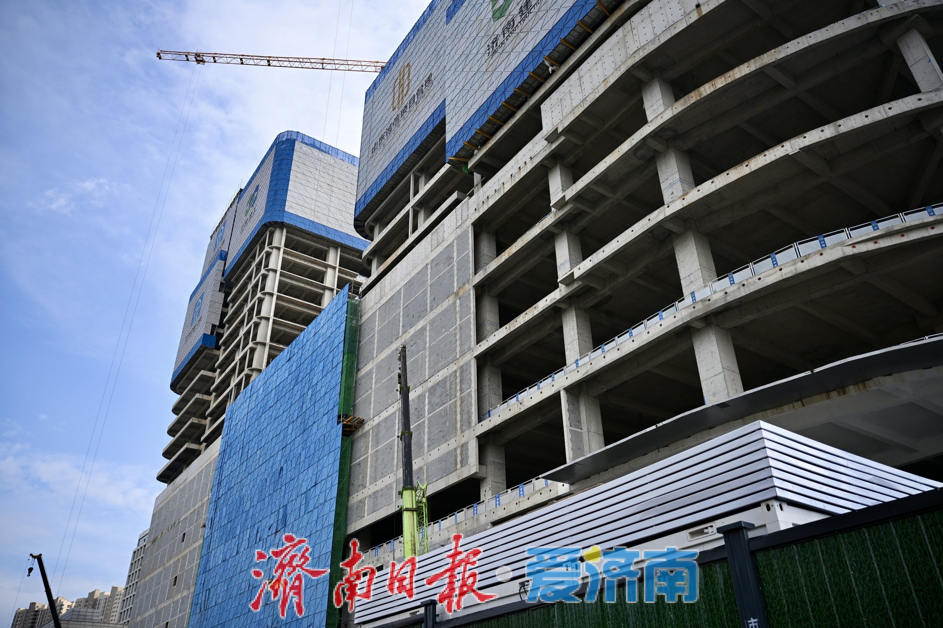 项目强省会｜济南轨交4号线市立五院站综合体加快建设 构建槐荫复合型TOD城市地标