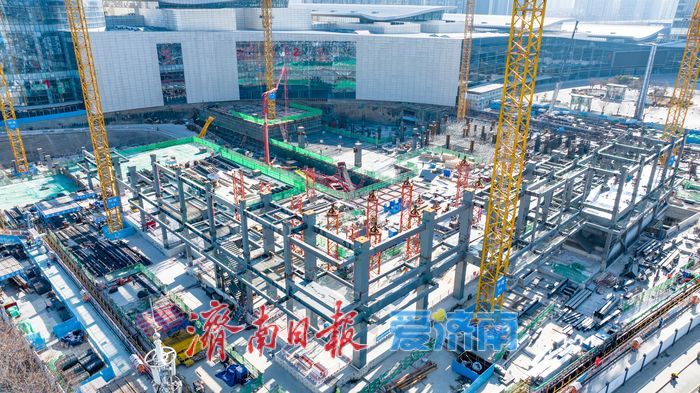 济南西客站片区将添217米新地标 山东国际会展中心配套项目雏形已现