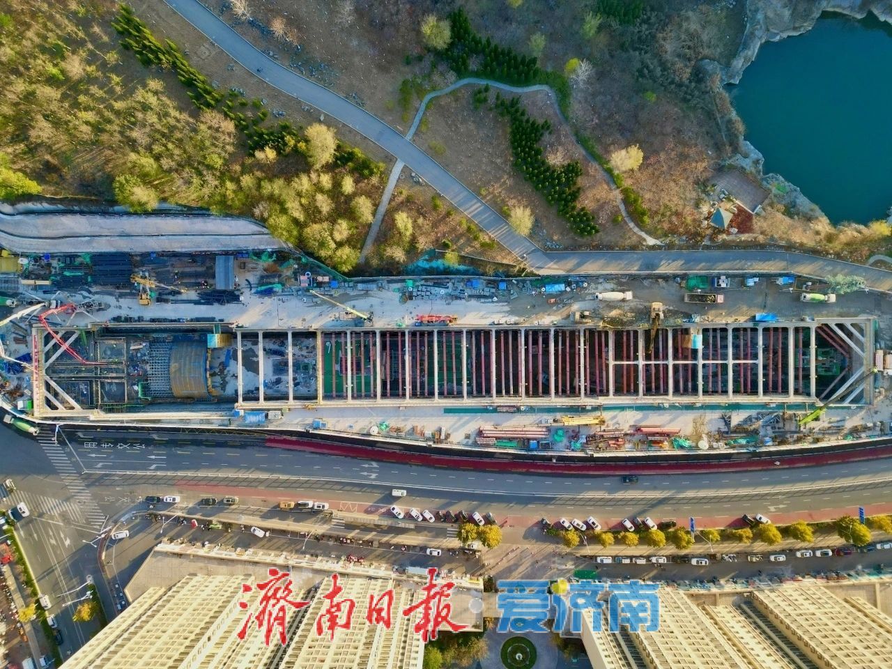 大片岩石密布，最硬处达173兆帕，济南“最硬”地铁车站征战记