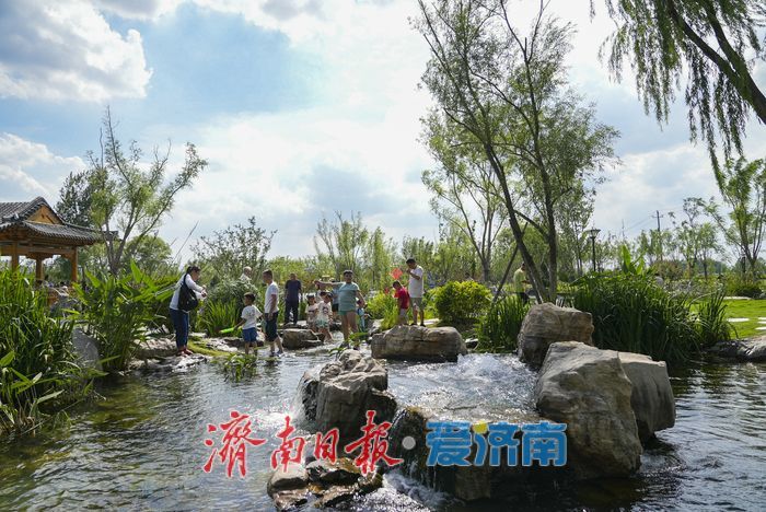 济南白泉生态保护项目正式开放，“清泉石上流”晋升市民避暑纳凉首选地