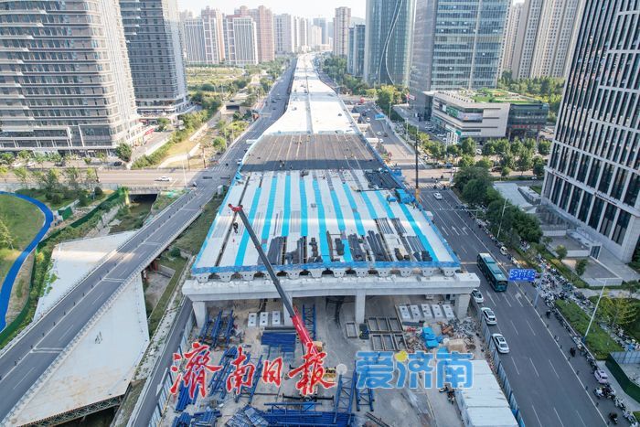 济南凤凰黄河大桥南延工程提速攻坚 年底将实现主桥结构贯通！