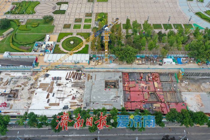 泉城广场南侧建智慧停车场 破解核心区双重难题