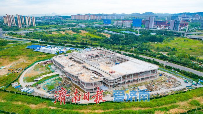 项目强省会丨济南高新东区全民健身中心项目加速建设