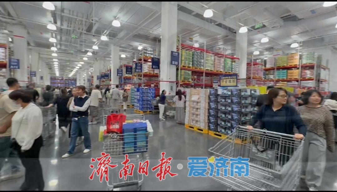 排队1个多小时进场 开业第5天济南山姆还很“香”
