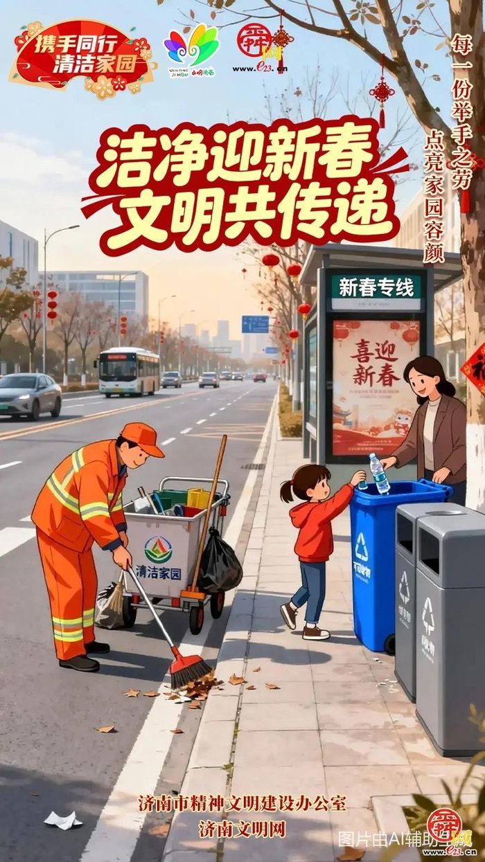 漫说新春文明：每一处整洁都是年味的传承