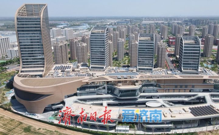 崭新商业地标崛起黄河北岸，奏响现代建筑群的“黄河乐章”