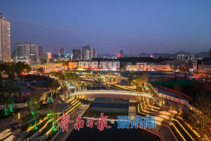 全福河，济南夜游新选择