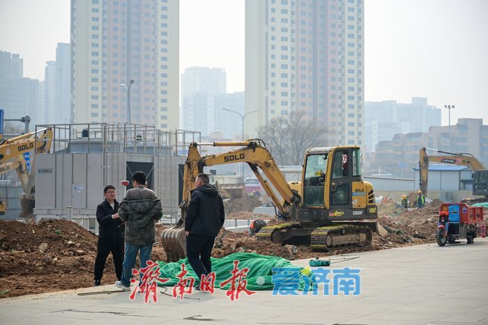 项目强省会｜济南轨道交通西市场站建设有序推进 6号线西市场站建设全力冲刺