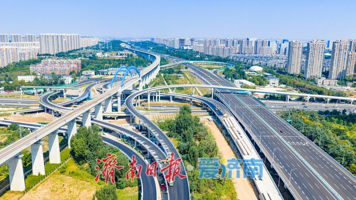 济莱高铁历城站添高架匝道 助力济枣高铁枢纽联动