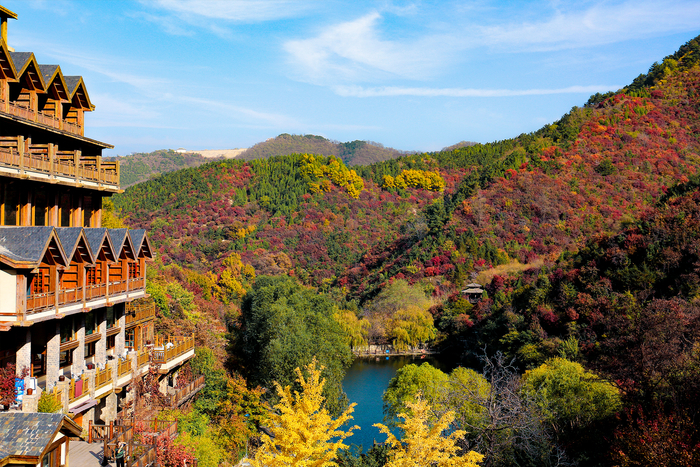 住九如山赏秋景，体验沉浸在自然中的美妙夜晚