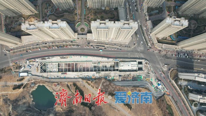 轨道交通9号线荷花路站与卧牛山地质公园“融合”