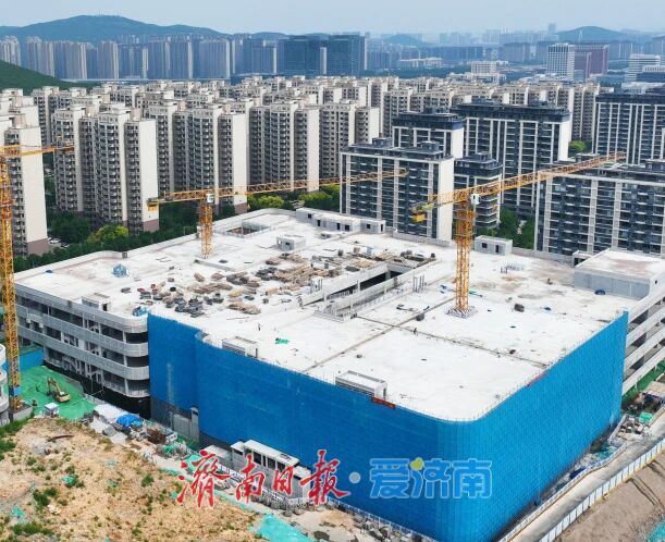 项目强省会｜济南规模最大、功能最完善的现代化公交场站封顶了
