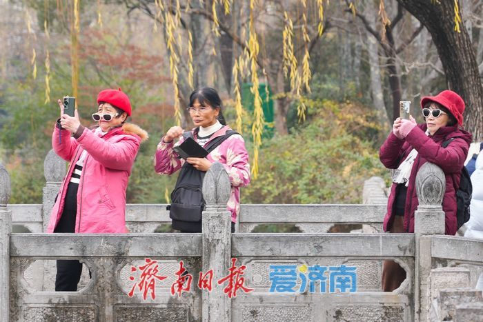 泉暖寒冬 济南泉水游点燃冬日热情