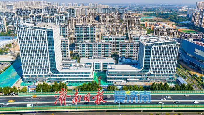 项目强省会｜新东站板块再添商务载体 济南张马屯 C-6 地块项目提速建设