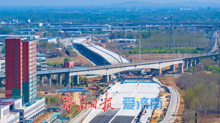 项目强省会｜12.5公里高架蓄势待发 济南工业北路东延工程进展显著