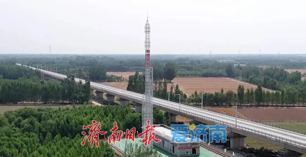 首塔组立！济滨高铁迈入新阶段！